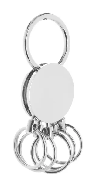 Cinco keyring Silver