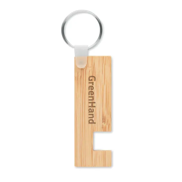 GANKEY Bamboo stand and key ring Wood