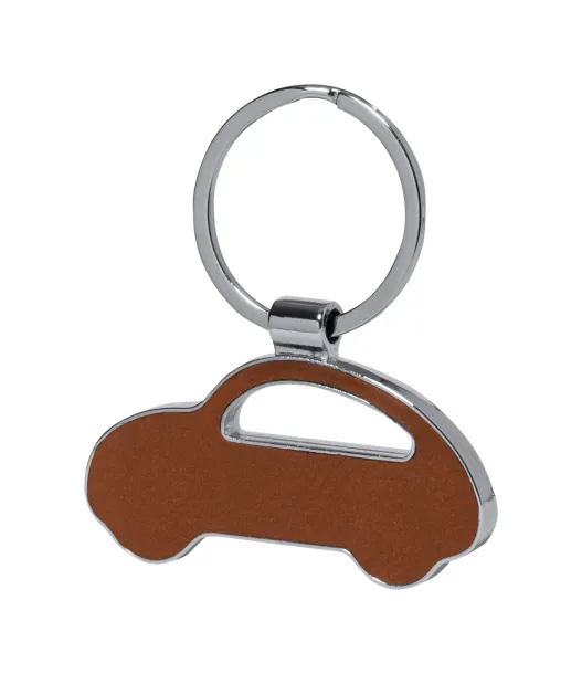 Fostel keyring, car Brown