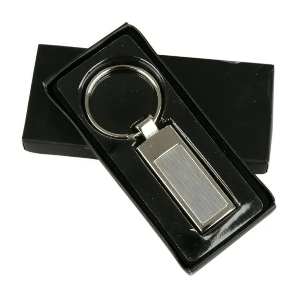 Rectangular keyring Srebrna