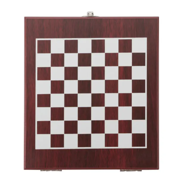 TREBB Wine set with chess Brown