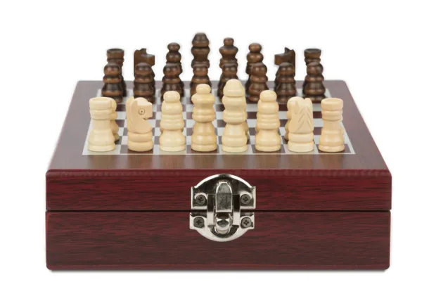 TREBB Wine set with chess Brown