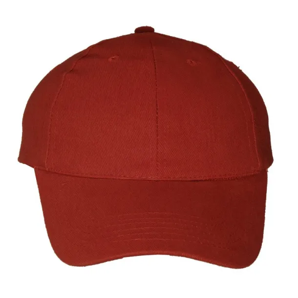 SANTAREM 6 panel cap Red