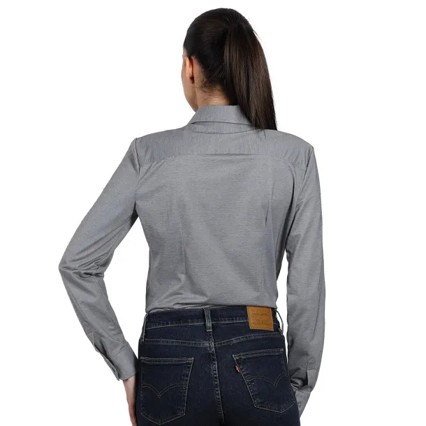 GRANT LSL WOMEN Women's long sleeve shirt Gray