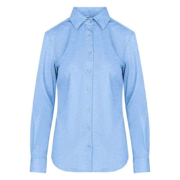 GRANT LSL WOMEN Women's long sleeve shirt Light blue