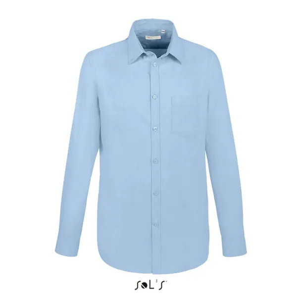  SOL'S BOSTON FIT - LONG SLEEVE OXFORD MEN'S SHIRT - SOL'S Sky blue