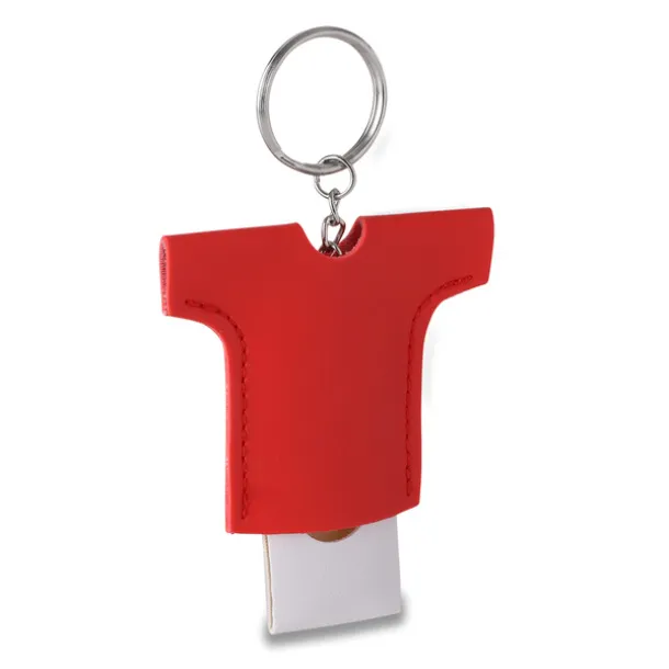 T key ring Red