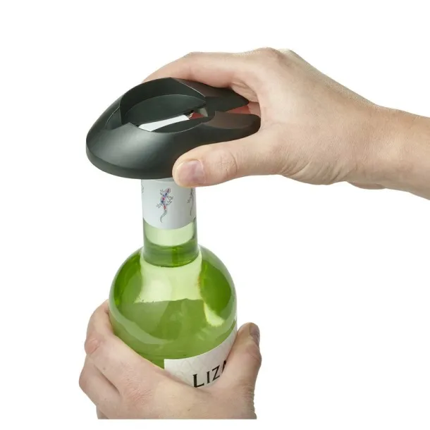  Electric bottle opener, foil cutter black