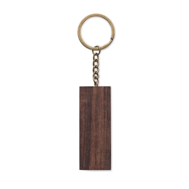 CODE Key ring with phone stand Wood