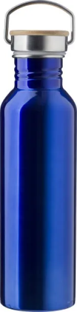 POPPY Stainless steel drinking bottle blue