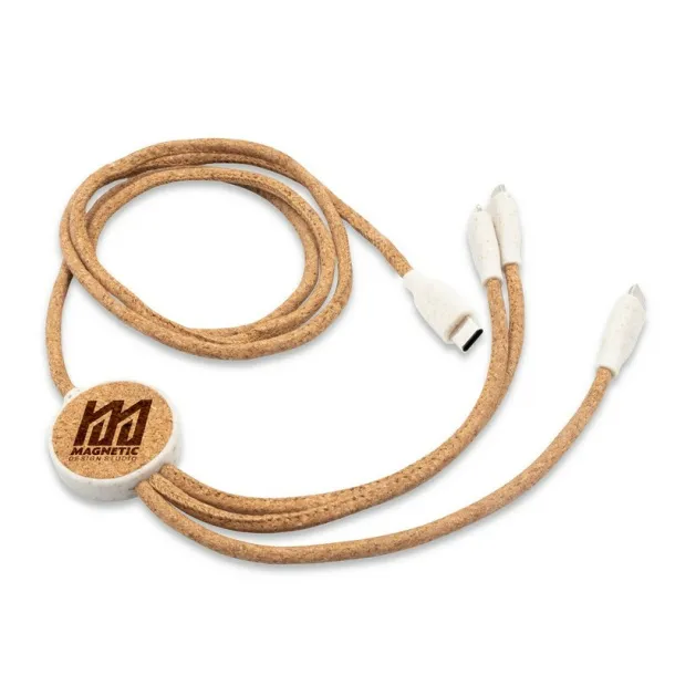 Brent Cork charging cable B'RIGHT neutral