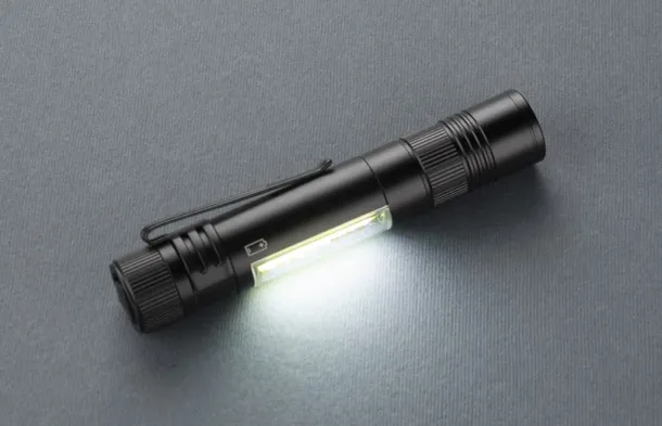 MAESTRO COB flashlight Crna