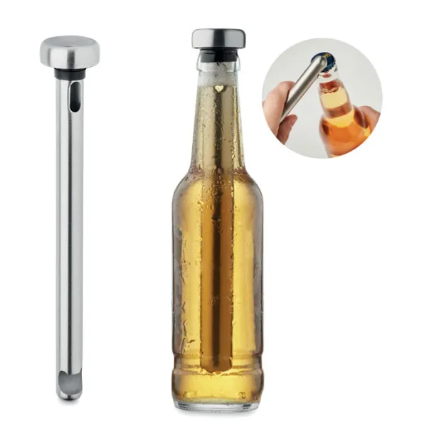 MELE Bottle opener chiller stick Matt Silver