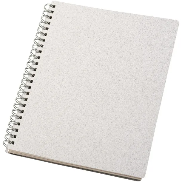 Bianco A5 size wire-o notebook - Luxe White