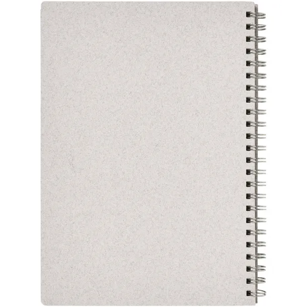 Bianco A5 size wire-o notebook - Luxe White