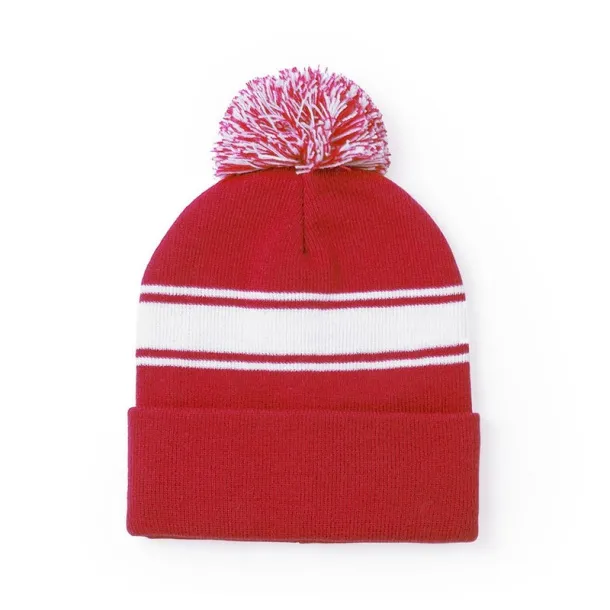  Winter hat Crvena