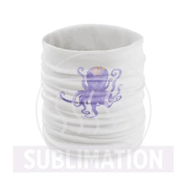  Face and neck cover, children size Bijela