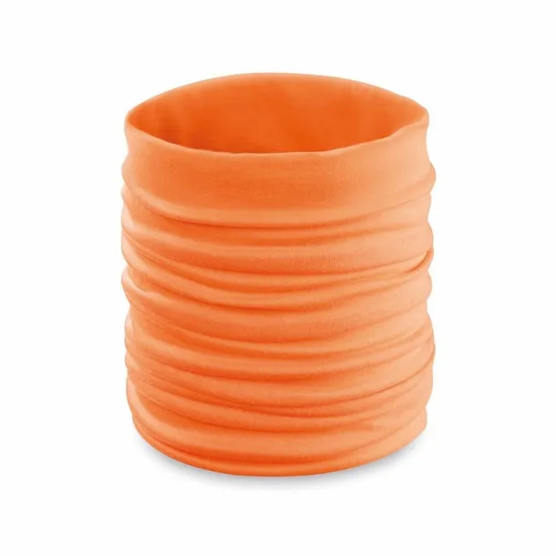  Face and neck cover, children size orange