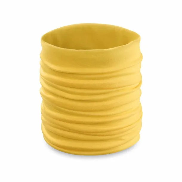  Face and neck cover, children size yellow