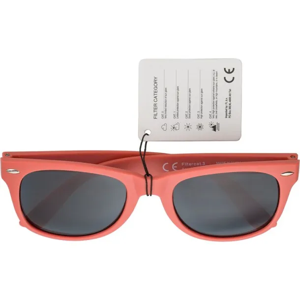  Recycled PC sunglasses red