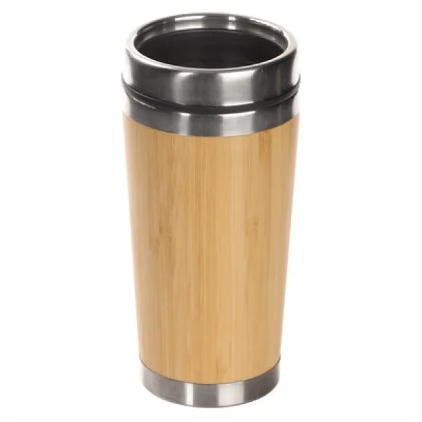  Bamboo travel mug 450 ml wood