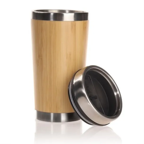  Bamboo travel mug 450 ml wood