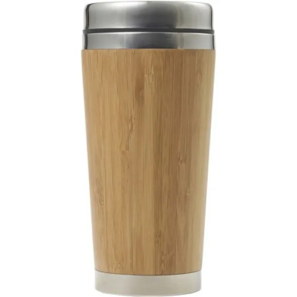  Bamboo travel mug 400 ml light brown