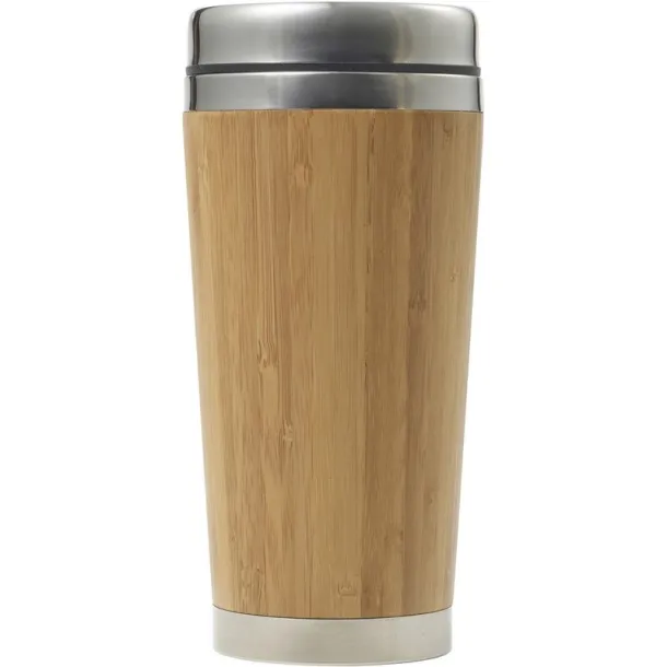  Bamboo travel mug 400 ml light brown