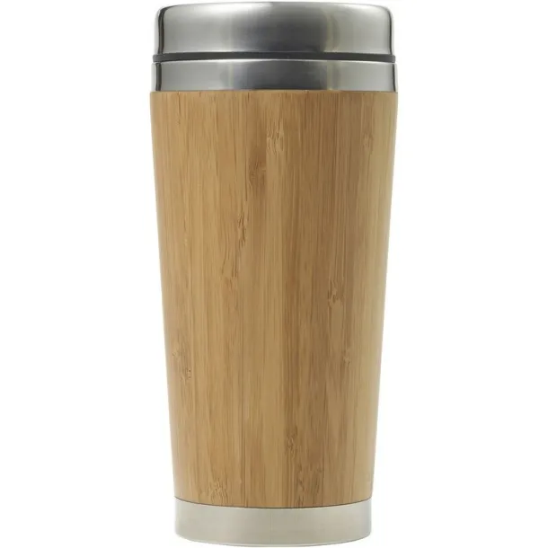  Bamboo travel mug 400 ml light brown