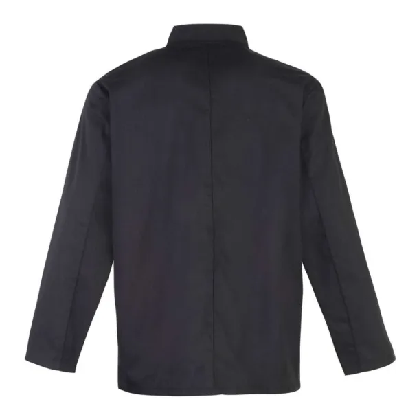  CHEF'S LONG SLEEVE STUD JACKET - Premier Black