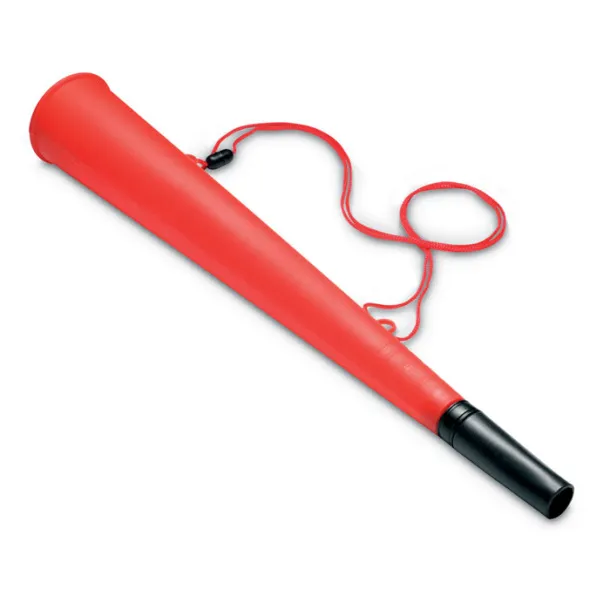 ARRIBBA! Stadium horn with cord Red