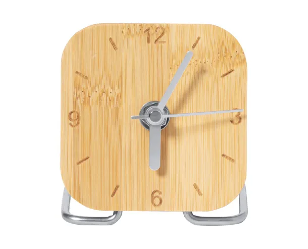 Chrona table clock Natural