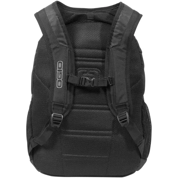 Logan 15.6" laptop ruksak - Ogio Solid black