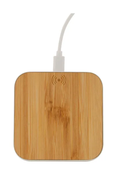 Rabso wireless charger mobile holder White Natural