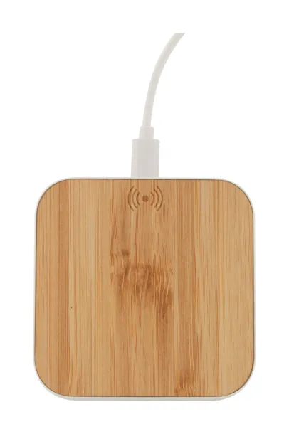 Rabso wireless charger mobile holder White Natural