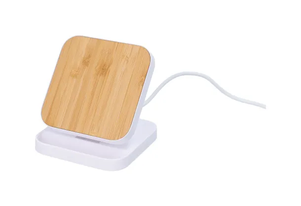 Rabso wireless charger mobile holder White