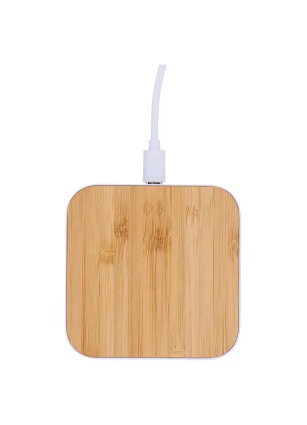 Rabso wireless charger mobile holder White Natural