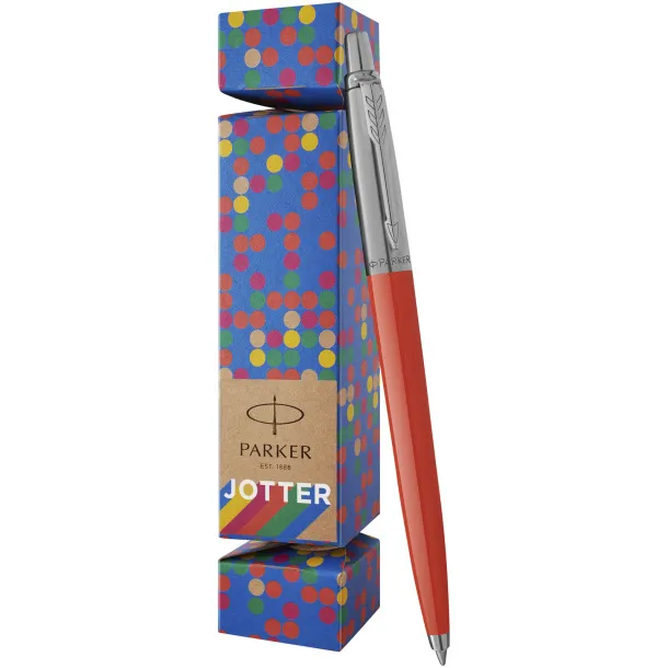 Jotter Cracker Pen gift set - Parker Red