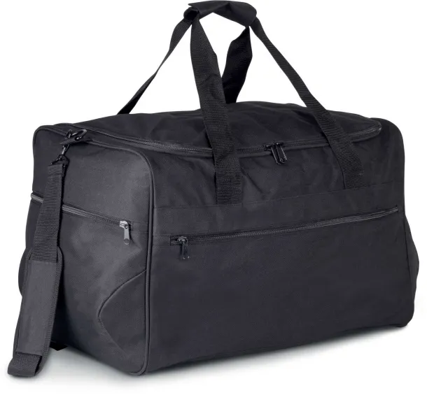  TRAVEL BAG WITH BUILT-IN SHELVES - Kimood Black