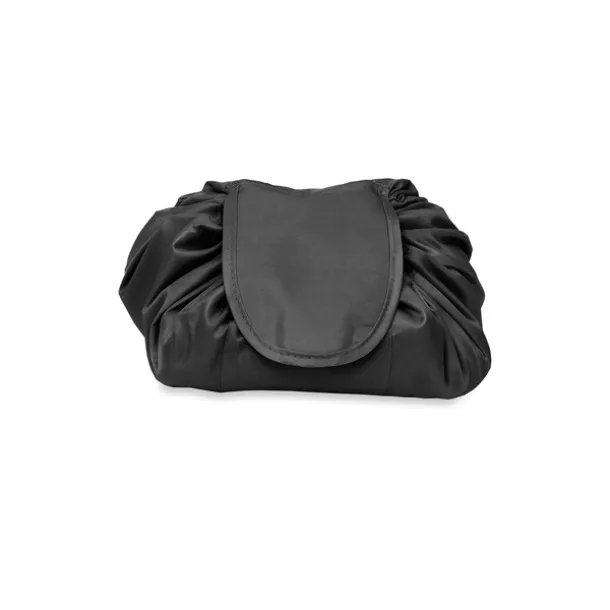 MELISA drawstring cosmetic bag Black