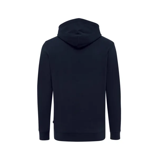  Iqoniq Jasper recycled cotton unisex hoodie - iqoniq navy