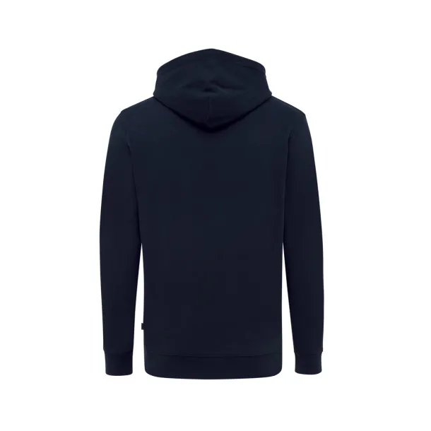  Iqoniq Jasper recycled cotton unisex hoodie - iqoniq navy