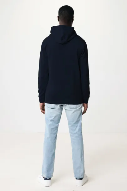  Iqoniq Jasper unisex hoodie od recikliranog pamuka, 340 g/m² - iqoniq navy