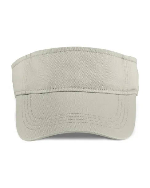  SOLID LOW-PROFILE TWILL VISOR - Anvil Wheat