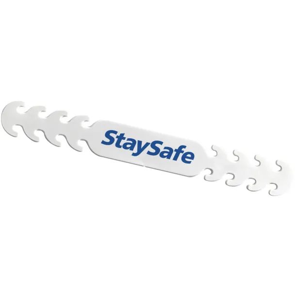 Face mask strap White