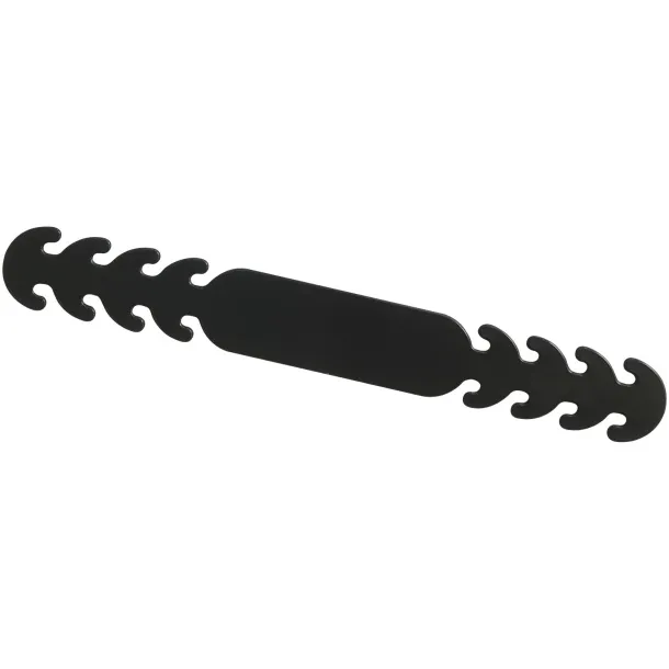 Face mask strap Solid black