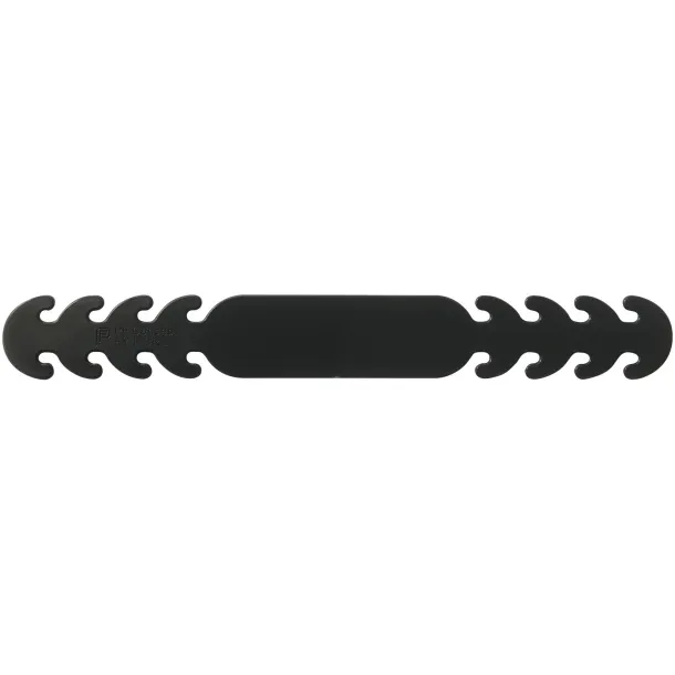 Face mask strap Solid black