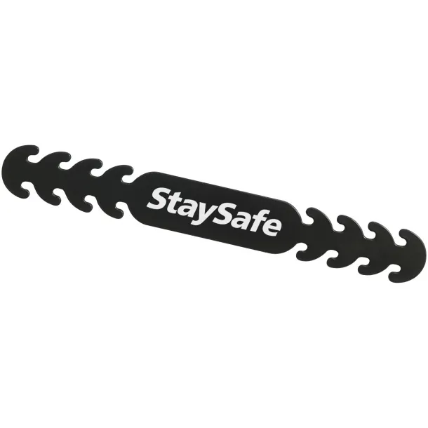 Face mask strap Solid black