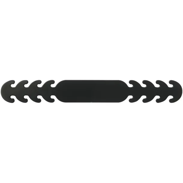 Face mask strap Solid black
