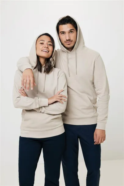  Iqoniq Jasper unisex hoodie od recikliranog pamuka, 340 g/m² - iqoniq desert